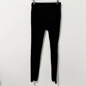 Sanctuary‎ Velvet Leggings Womens Size Medium Black Classic Solid